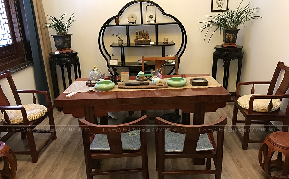 巴西花梨茶桌